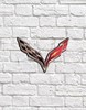 C7 Corvette Wall Hanging Garage Sign 22 x 15 inches - Chrome gallery