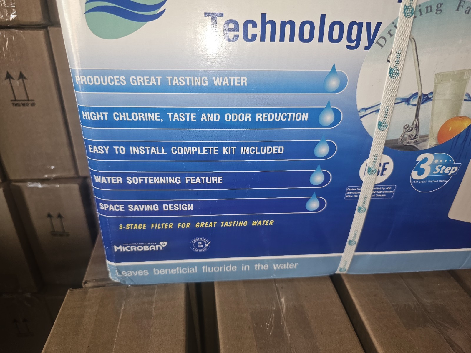 Pure Water Purifying Technology 3 Stage Filter Model kt02 New gallery