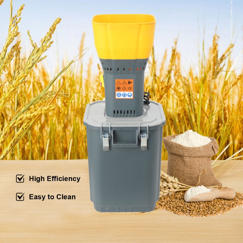 Electric Mill Grinder + 5*sieves Dry Grain Grinding Machine Household Commercial gallery