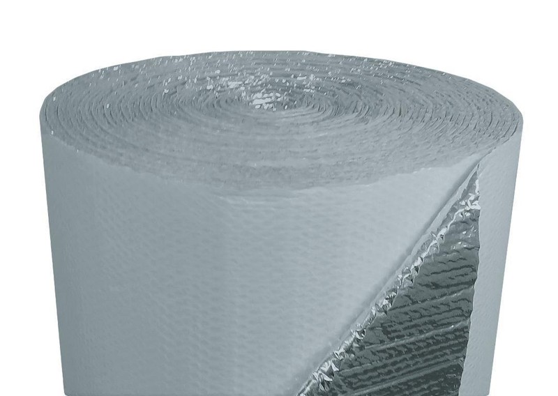 WHITE Single Bubble Reflective HEAT COLD INSULATION Radiant Barrier 4x5 3MM S gallery