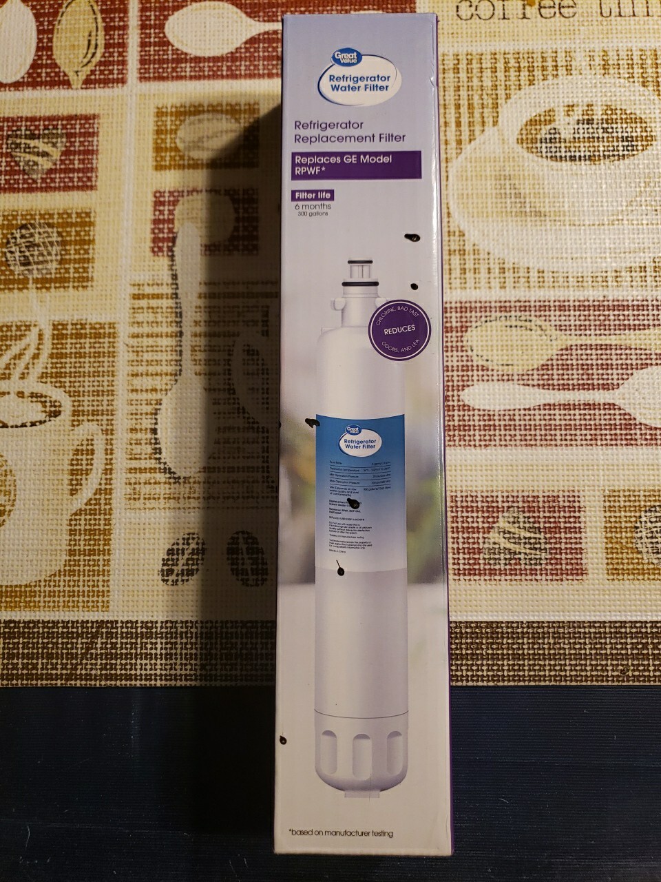 Great Value Refrigerator Water Filter Replaces GE Model RPWF gallery