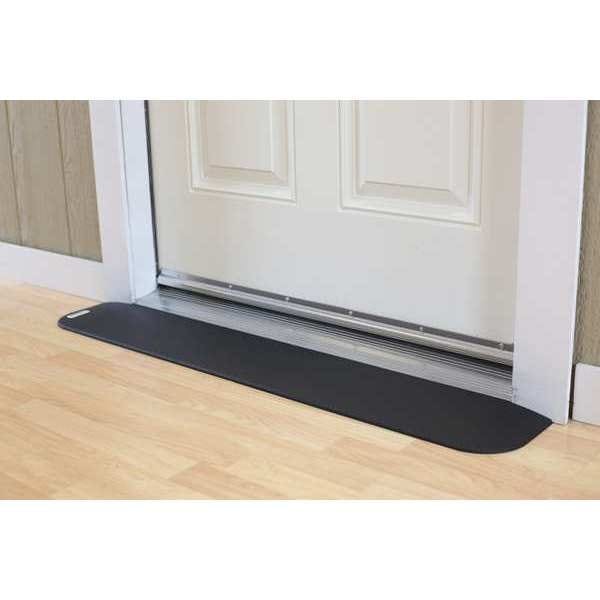 Ez Edge Mraez0050 Ada Compliant Ramp, Matte, Black, 6" H gallery