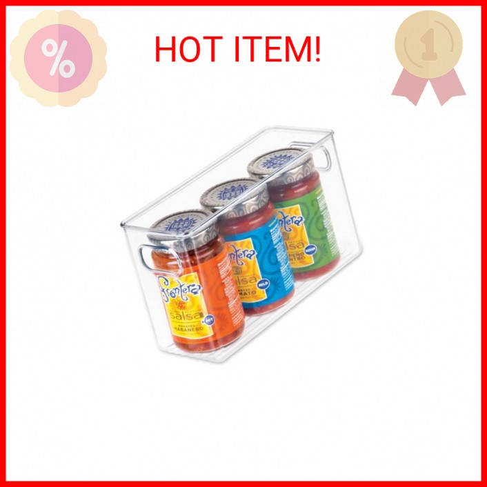 iDesign BPA-Free Plastic Pantry and Kitchen Storage, Freezer and Fridge Organize gallery