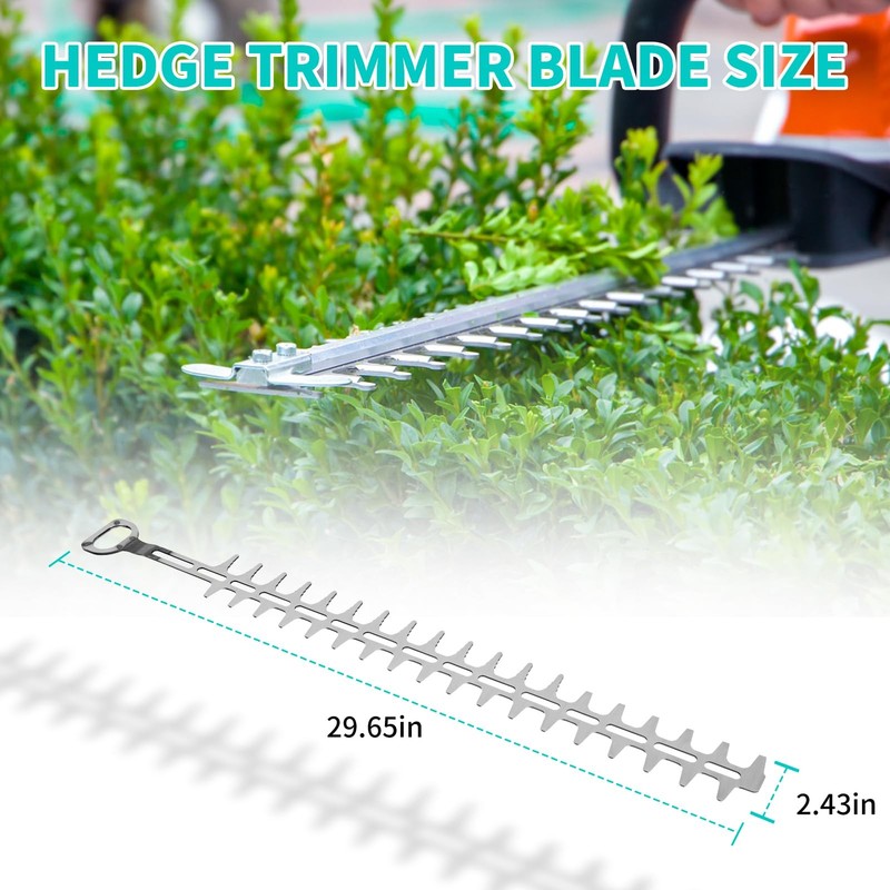22" Hedge Trimmer Blades Compatible with Pou LAN PP2822 Crafts Man 35879639 3... gallery