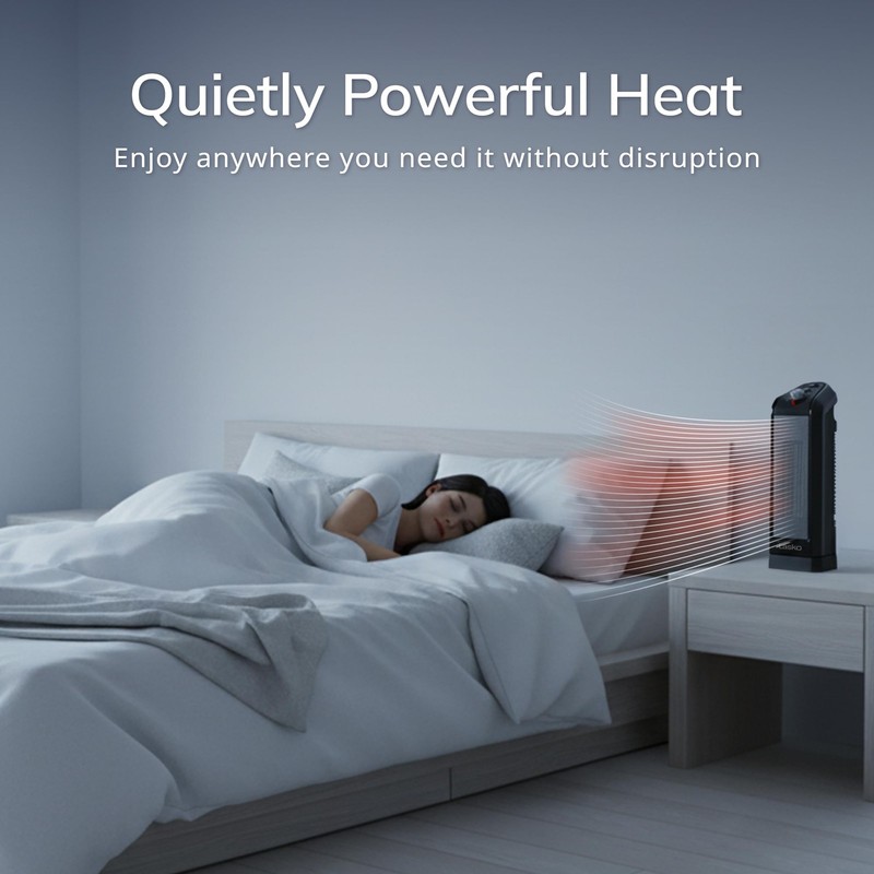 Lasko Oscillating Ceramic Tower Space Heater for Home with Overheat Protection gallery