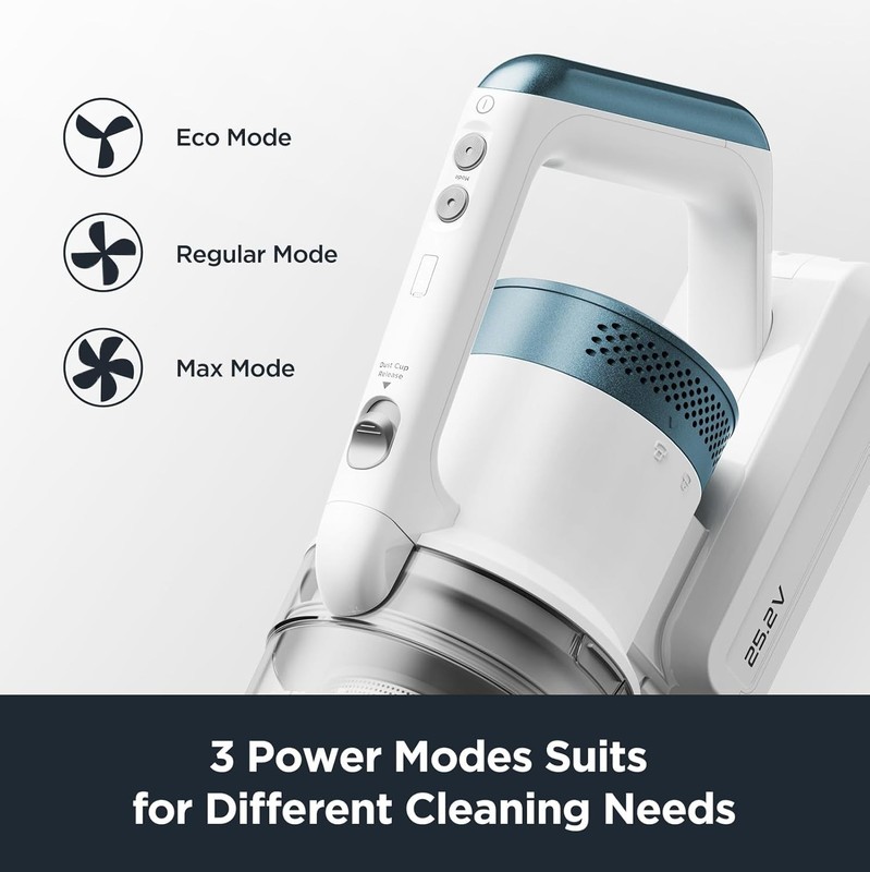RapidClean Pro Cordless Vacuum – Lightweight for Seniors & Pet Owners, 40 Min... gallery