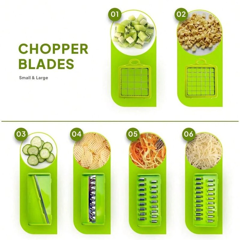 15 in 1 Vegetable Chopper Slicer Kitchen Multifunction Cutter Food Processor gallery
