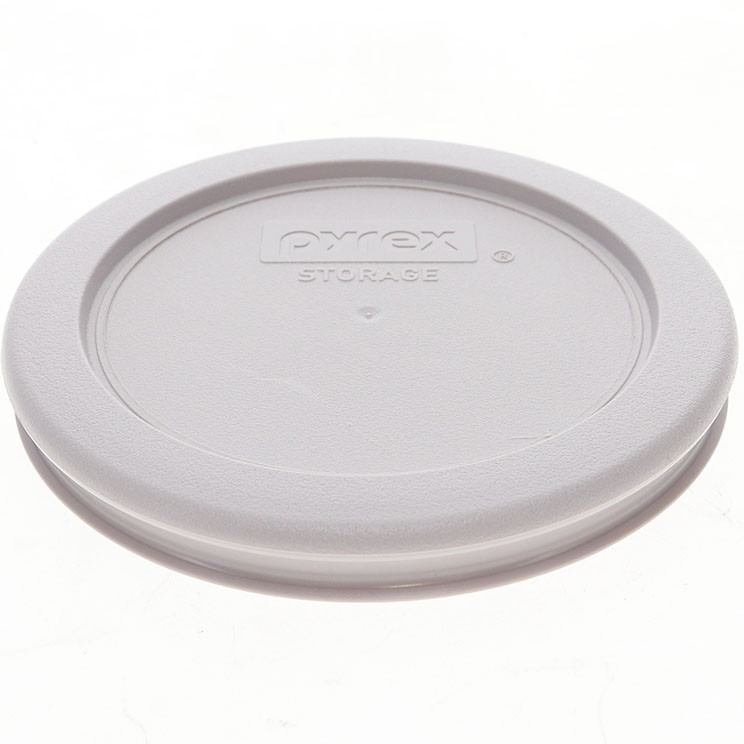 Pyrex 7202-PC 1-cup Sleek Silver Food Storage Lids - 2 Pack gallery