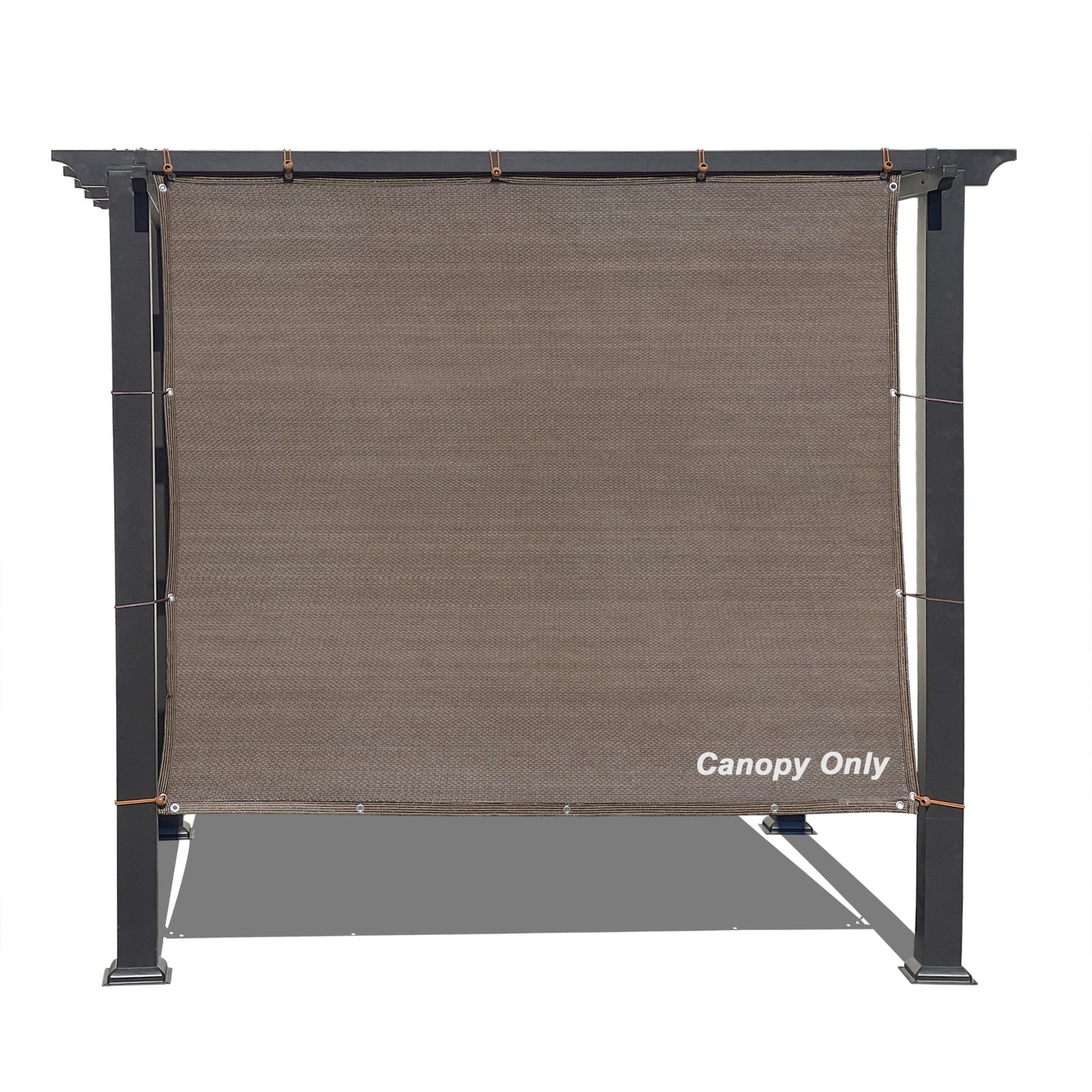 Alion Home Sun Shade Panel Privacy Screen Grommets On 4 Sides For Outdoor Patio gallery