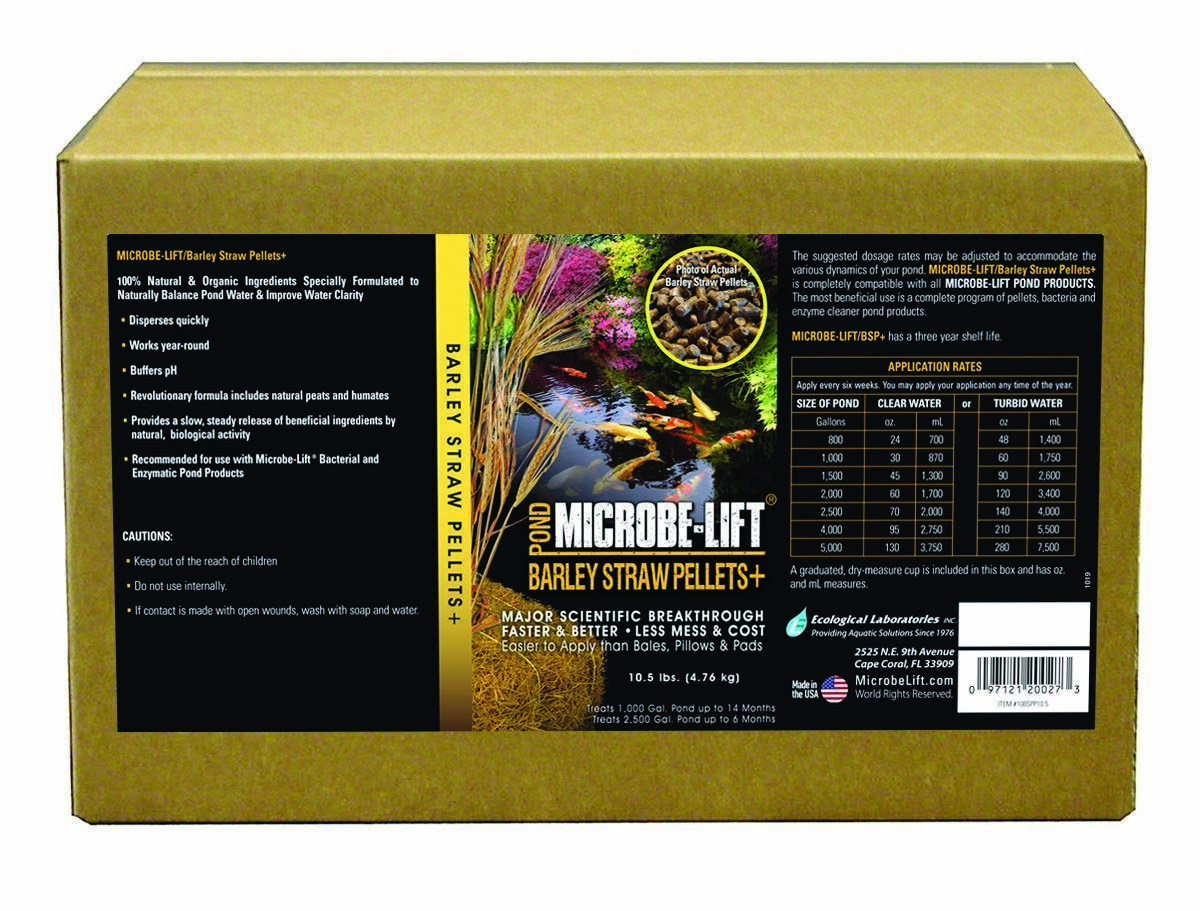 Microbe Lift Barley Straw Pellets 10.5lbs 10BSPP10.5 gallery