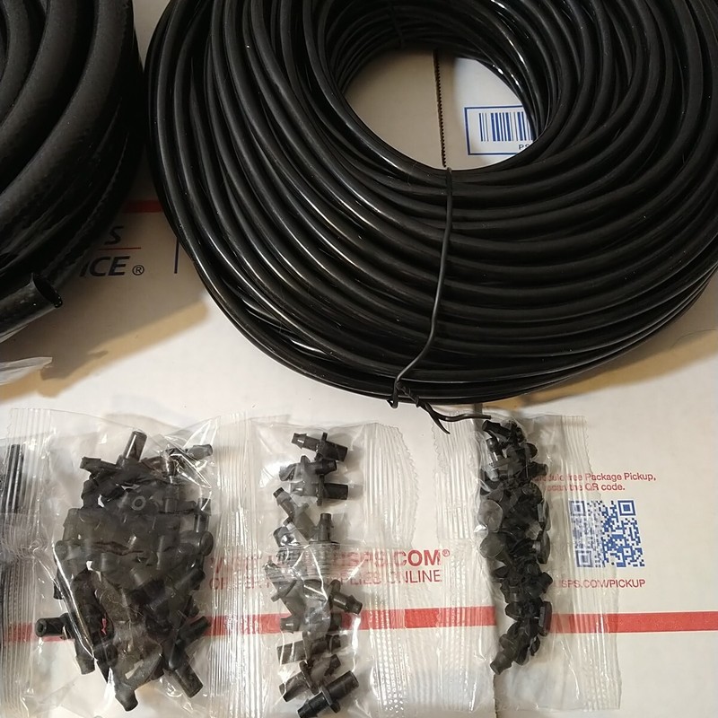 240FT Drip Irrigation System Kit, Automatic Garden Watering Misting System gallery