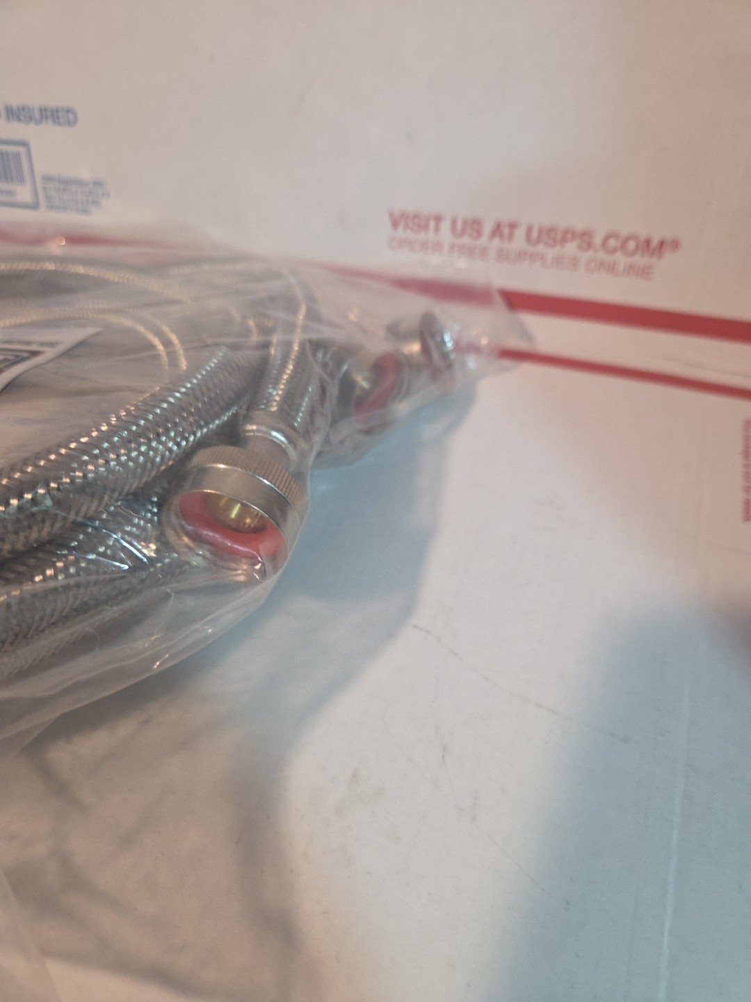 Everbilt 69003HD 4' Polymer Coated Stainless Steel Washing Machine Hose gallery