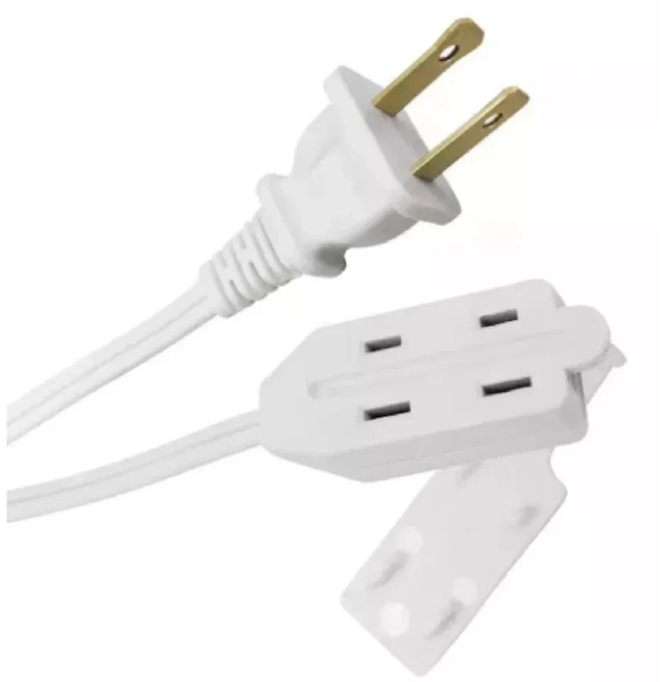 6 ft. 16/2 Light Duty Indoor Multi-Outlet Extension Cord, White gallery