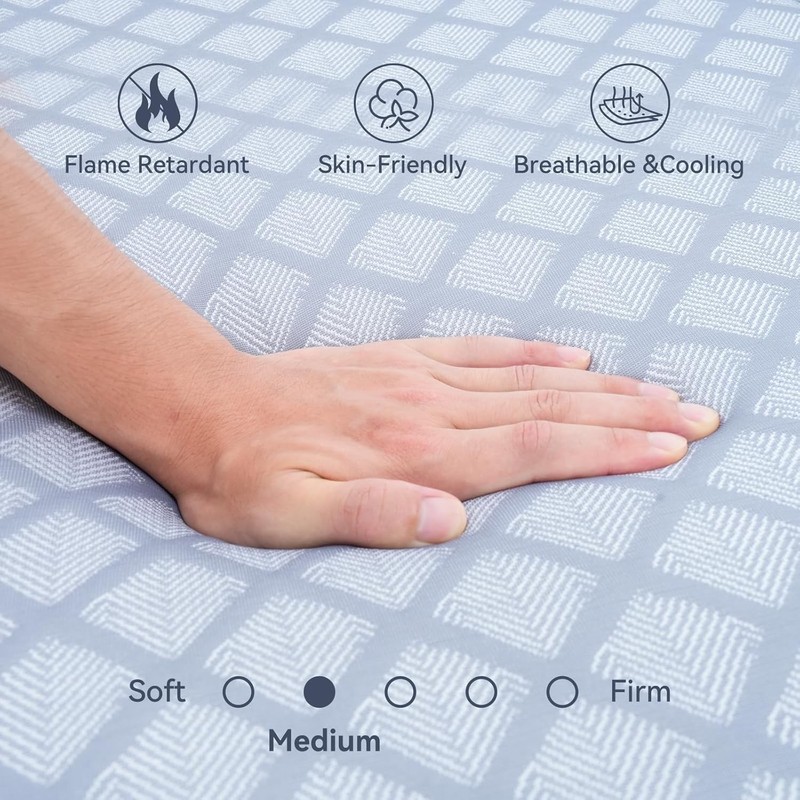 Foldable Sofa Bed Replacement Mattress Memory Foam 4" Pull Out Sofa Bed Mattress gallery