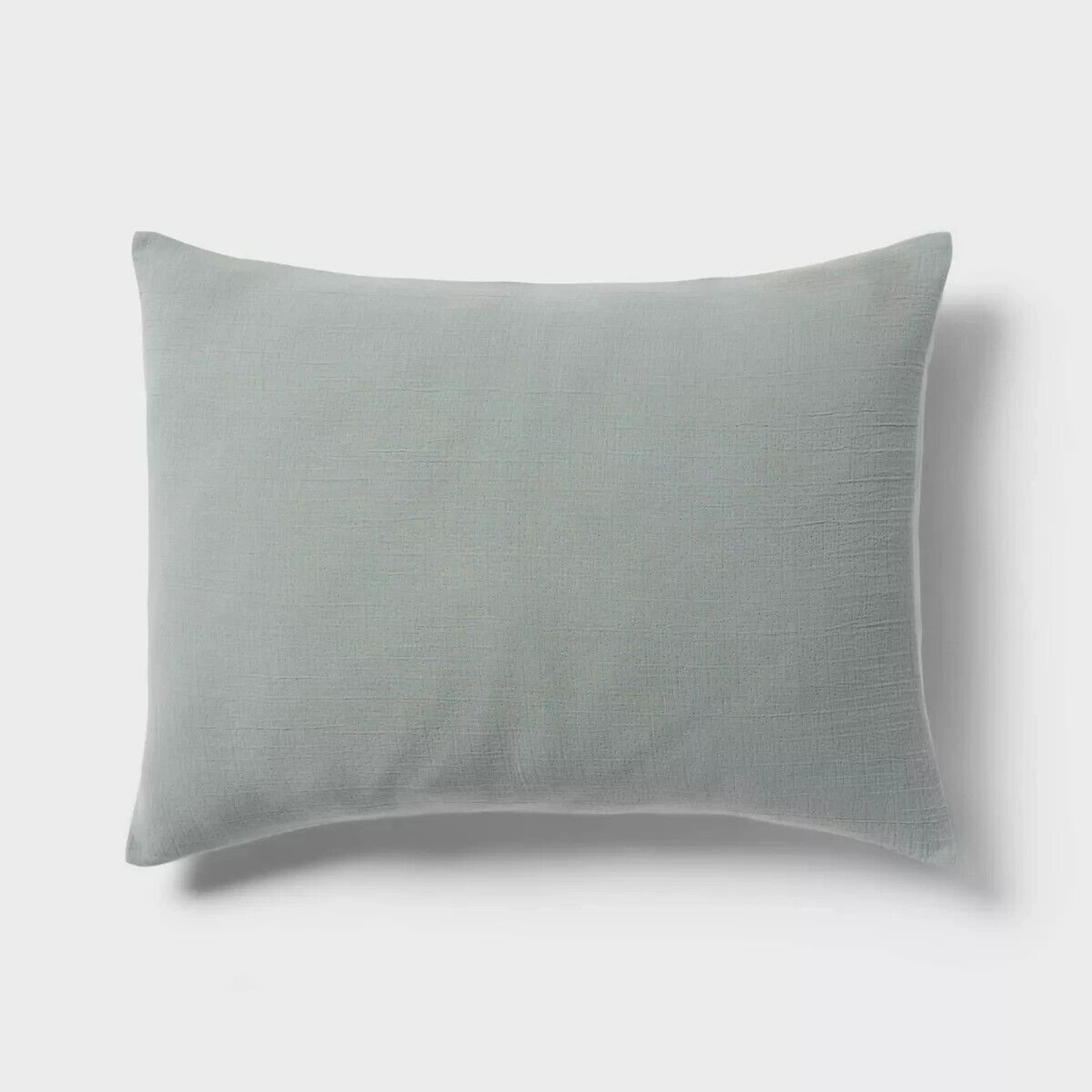 Threshold Cotton Matelasse Sham Light Teal Green Standard/Queen gallery