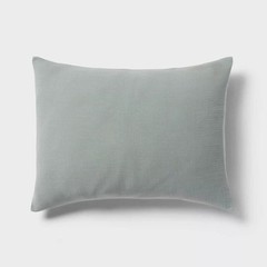 Threshold Cotton Matelasse Sham Light Teal Green Standard/Queen