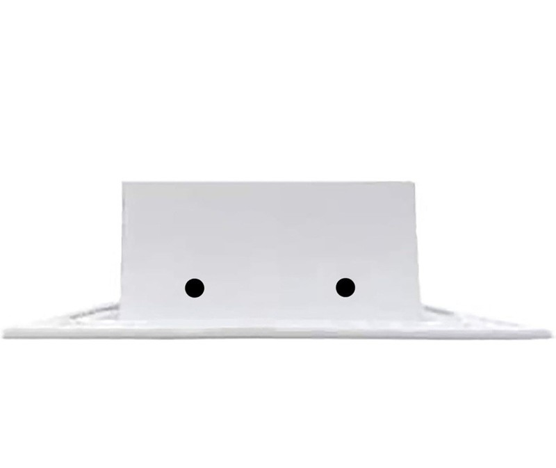 72" Linear Slot Diffuser - (2 Slot) Double Slot - White Decorative Air Vent AC gallery
