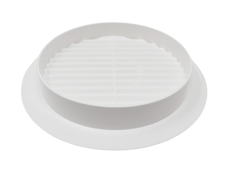 6" Round Plastic Vent Louver Soffit Air Vent Reptile Screen Grille Cover gallery
