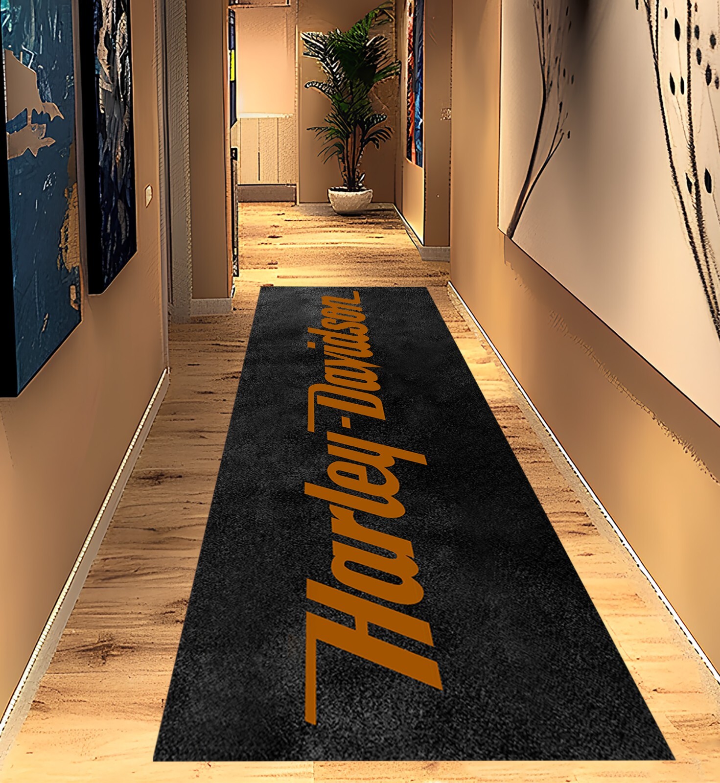 Harley Rug,Runner Harley Rug,HarleyThemed Rug,For Living Room Rug,Home Decor Rug gallery