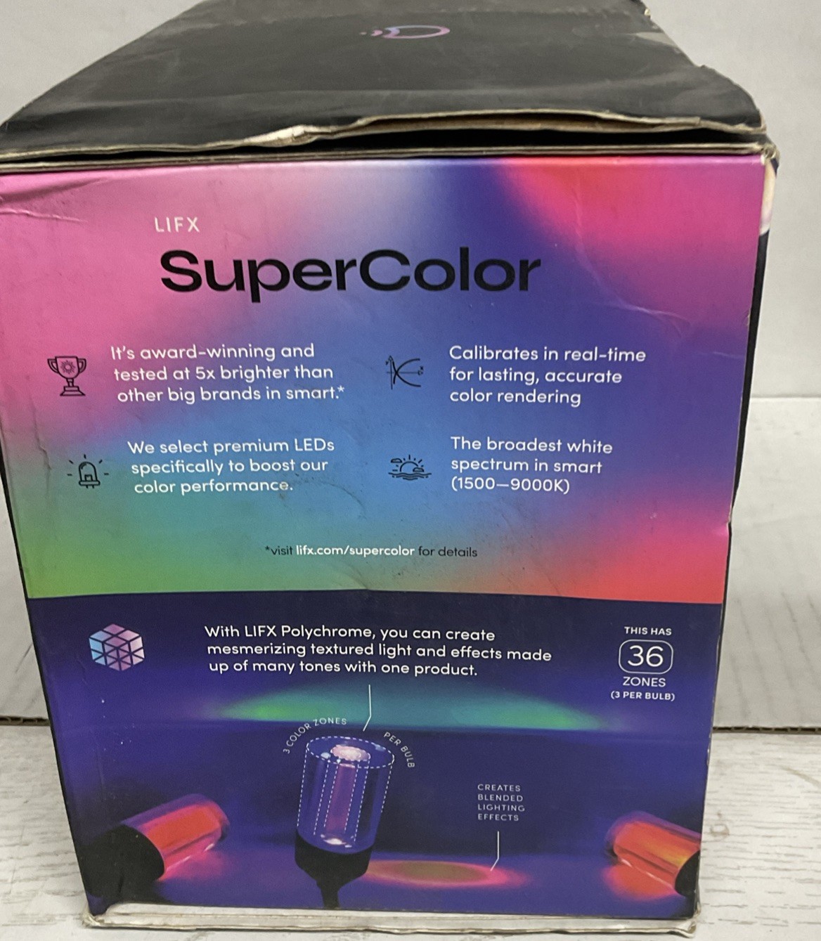 ⚡️LIFX 12-Light 24ft Outdoor Plug-In RGB Integrated LED Smart Wi-Fi String Light gallery
