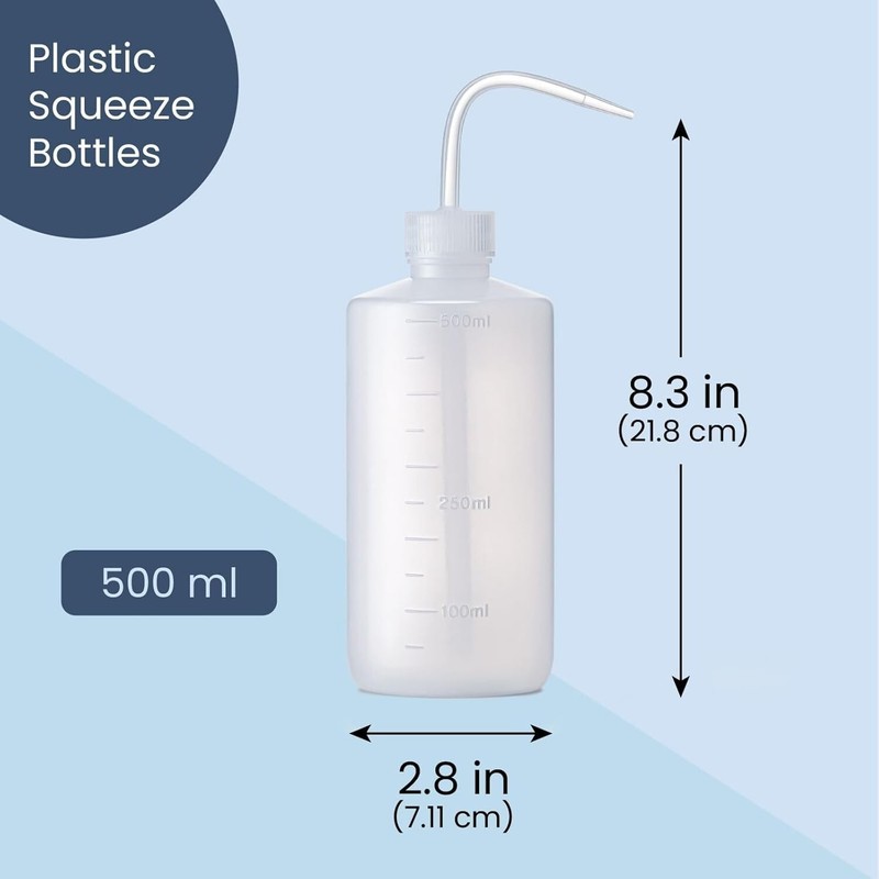 1/3 Pack 16 Oz Diffuser Squeeze Bottle Squirt Containers, Cleaning Supplies Fill gallery