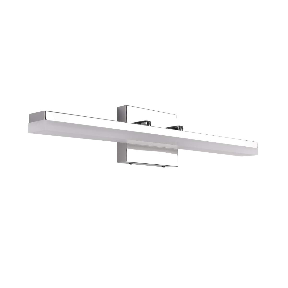 24 Inch Chromed Modern LED Vanity Light Dimmable 24W Cold White 5000K Bathroom gallery