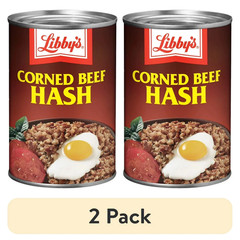 (2 pack) Libby’s Corned Beef Hash, 37g Protein Per Serving, Canned Food, 15 oz.