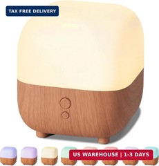 InnoGear 150ml Essential Oil Diffuser, 5-in-1 Diffusers for Home Scent 8 LED Col