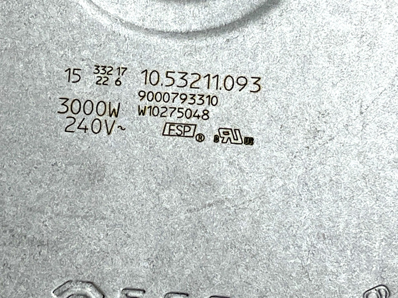 Cooktop Surface Element W10275048, W11517959 for KitchenAid KECC607BBL Z23-29 gallery