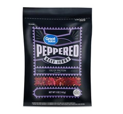 Great Value Peppered Beef Jerky, 5 Oz…