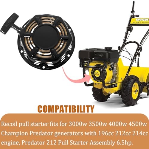 Pull Start Recoil Starter for Champion 212cc 196cc 224cc 3500-4500W Generator gallery