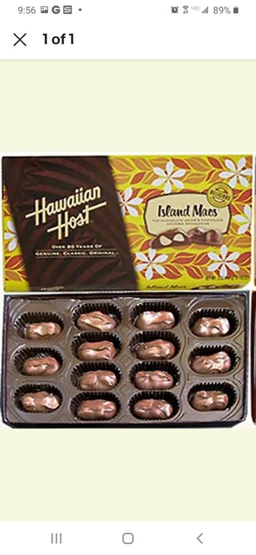 Macadamia Mac Nut Chocolate 6 boxes@4.3 oz = 1 POUND+10 ounces! SameDay SHIP gallery