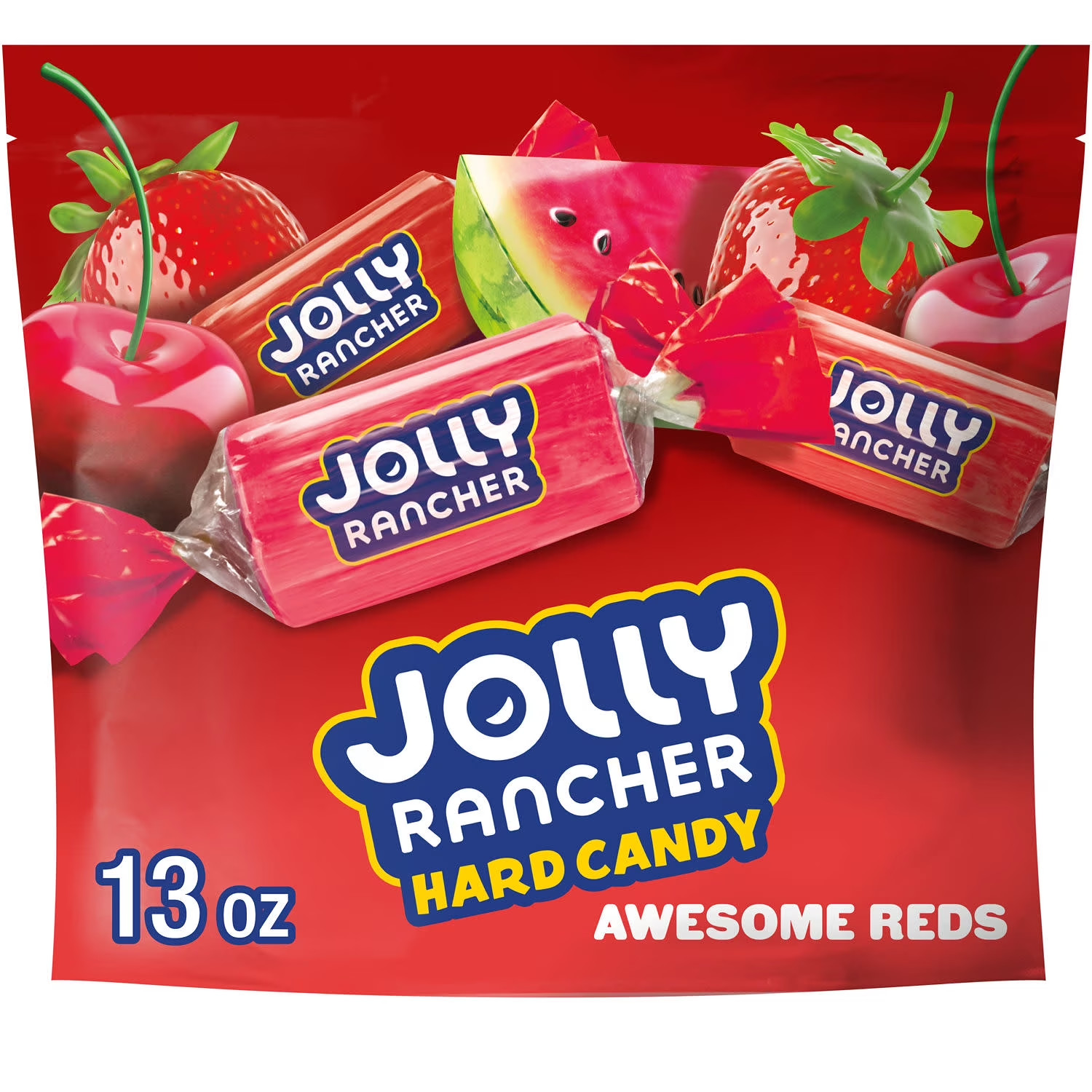 JOLLY RANCHER Awesome Reds Assorted Fruit Flavored Hard Candy Bag, 11.2 oz gallery
