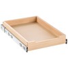 Kitchen Slide Out Cabinet Shelf 15"W x 22"D Pull Out Wood Drawer Storage gallery