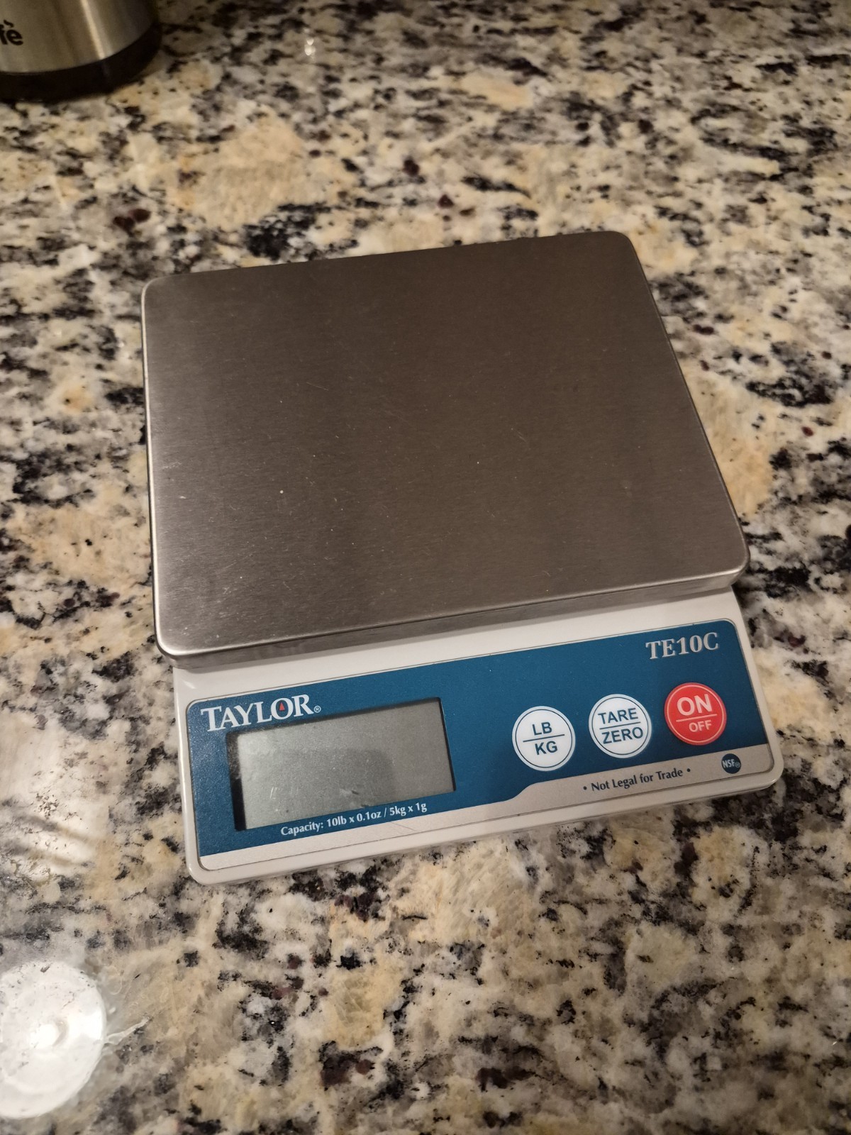 Taylor Scale TE10C Capacity 10lbs Pounds 5kg Digital Tested Works gallery