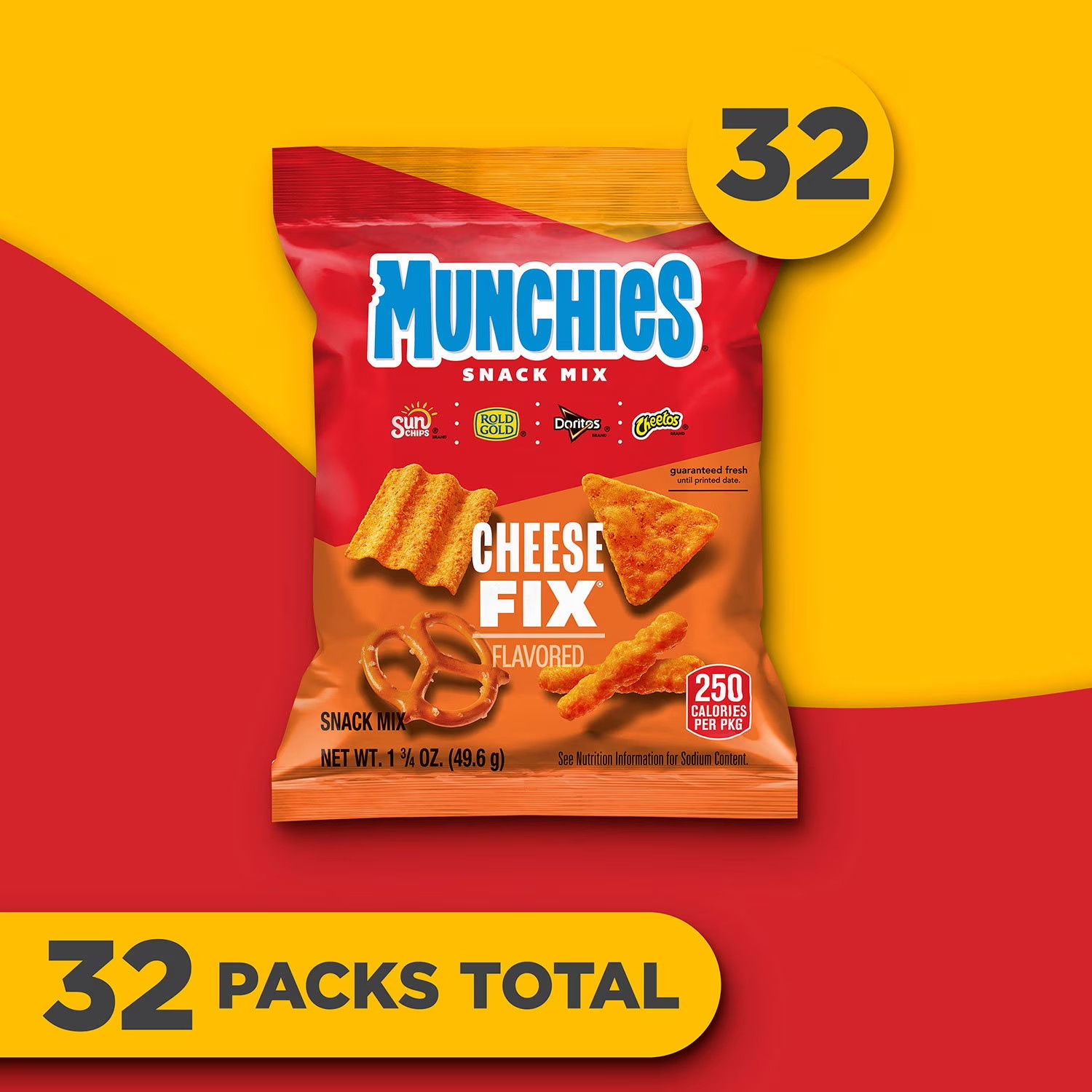 Munchies Snack Mix Cheese Fix (1.75 oz., 32 pk.) Great Price gallery