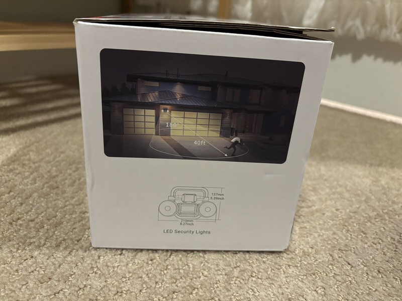 LED Security Lights With Motion Sensor 12W, 1600LM OL36002440 gallery