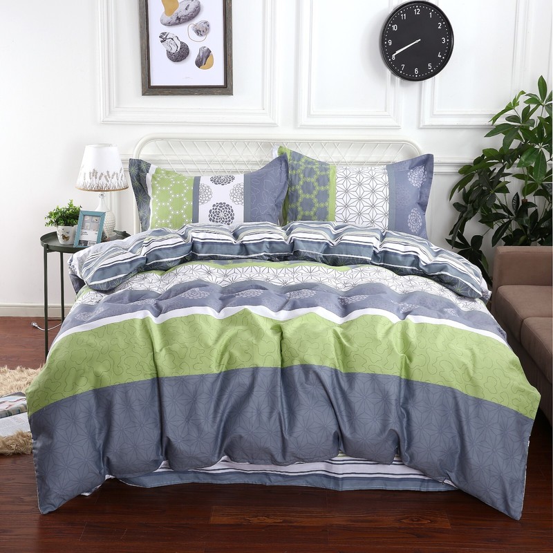 Serene Comforter Set: 1 Comforter + 2 Pillow Shams 100% Cotton Shell gallery