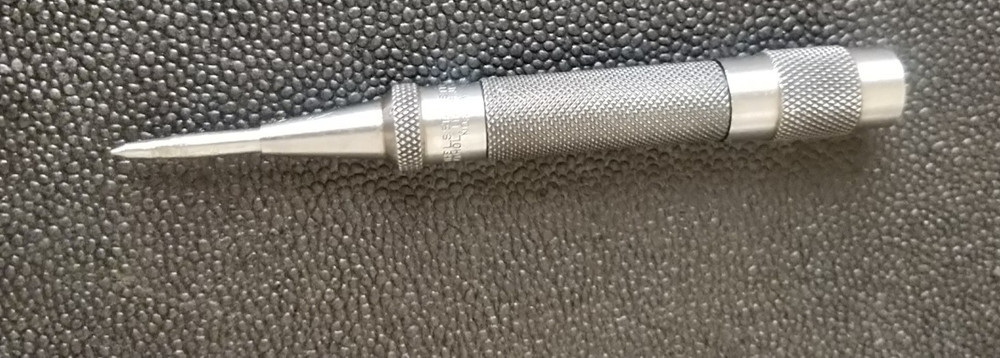 STARRETT 5" AUTOMATIC CENTER PUNCH # 18A - Made In USA 🇺🇸