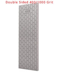 8″ x 3″ Double-Sided Diamond Bench Stone 400# 1000# Grit Kit Sharpening Stone