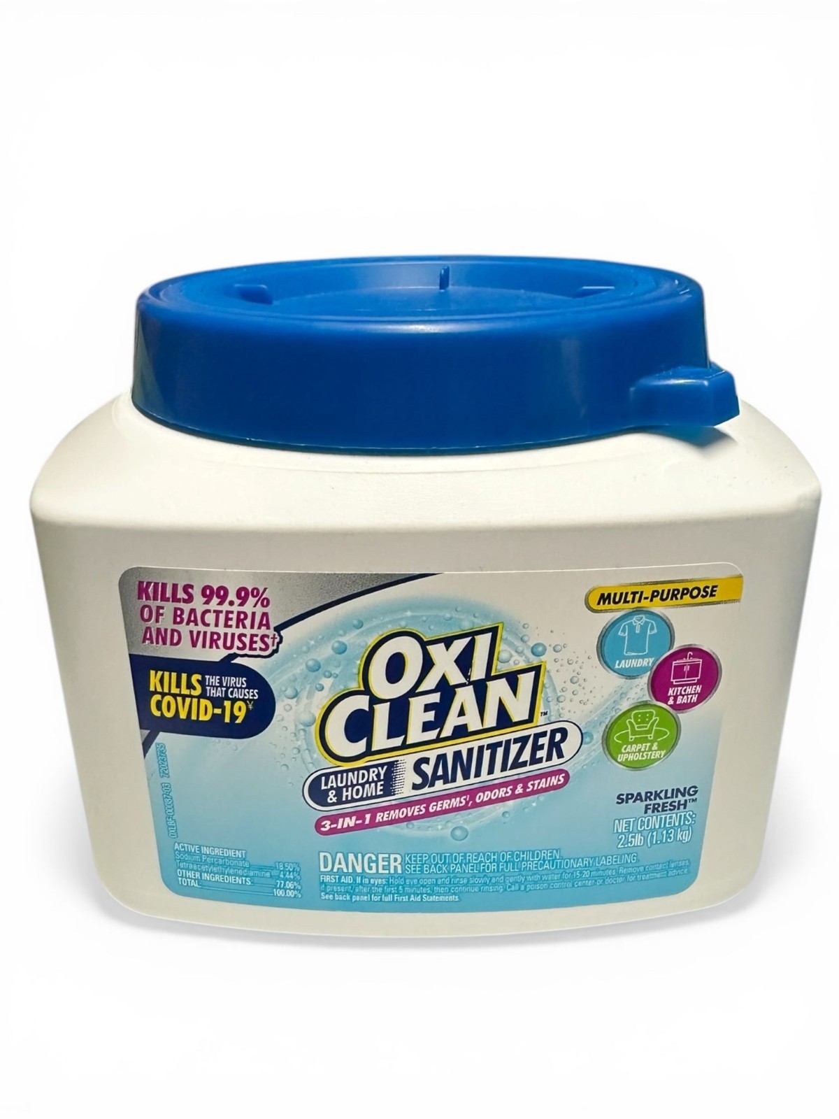 OxiClean Sparkling Fresh Laundry & Home Sanitizer 2.5lb/ 1.13kg-New Discontinued gallery
