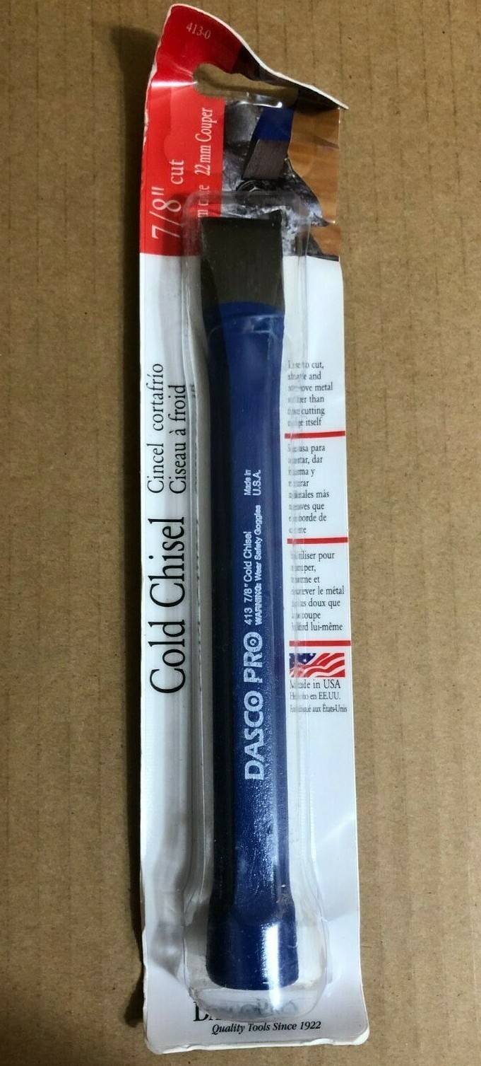 Dasco Pro 413-0 Cold Chisel, 7/8-Inch * gallery