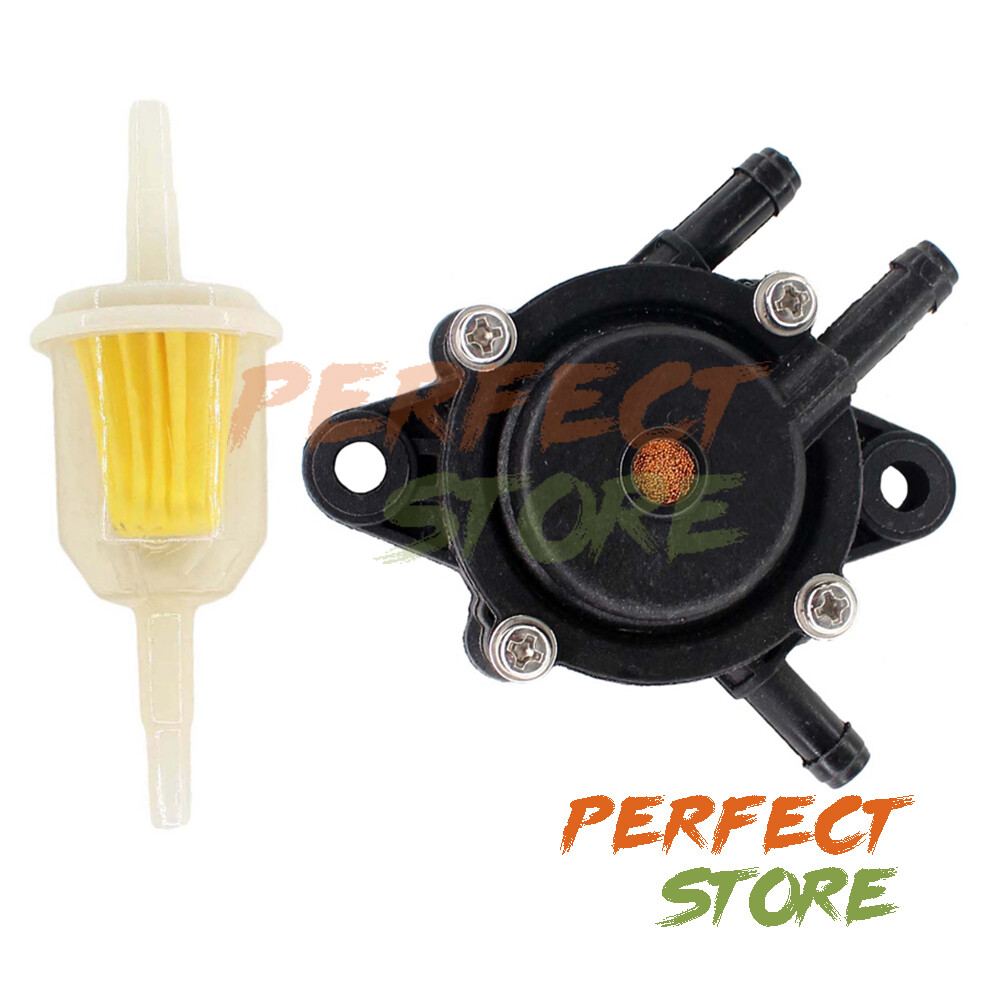 Fuel Pump Fuel Filter Kit For Craftsman YT4000 Lawn Tractor 24HP Engine gallery