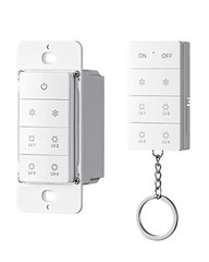 DEWENWILS Wireless Dimmer Switch, Electrical Light Switch, Remote Control Dimmer