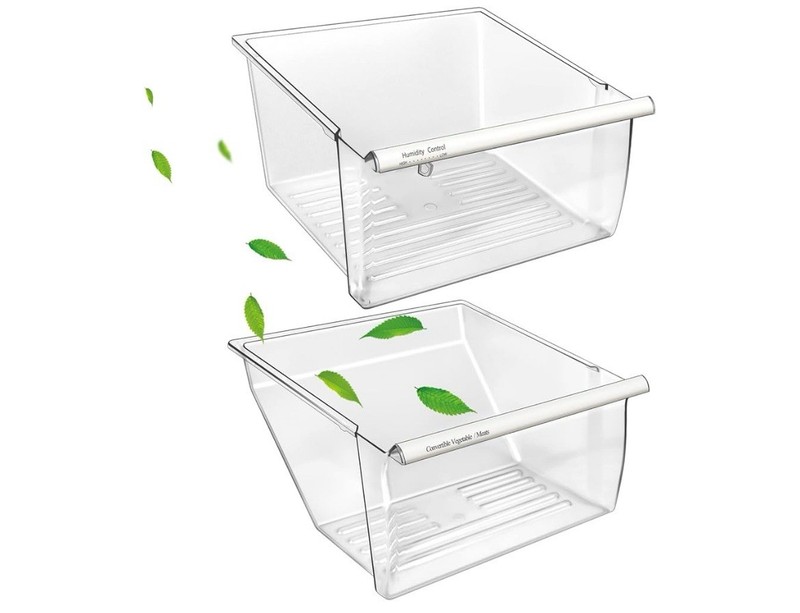 2 Pack 2188656 Fridge Crisper Drawer Refrigerator 2188664 Fits Whirlpool Upgrade gallery