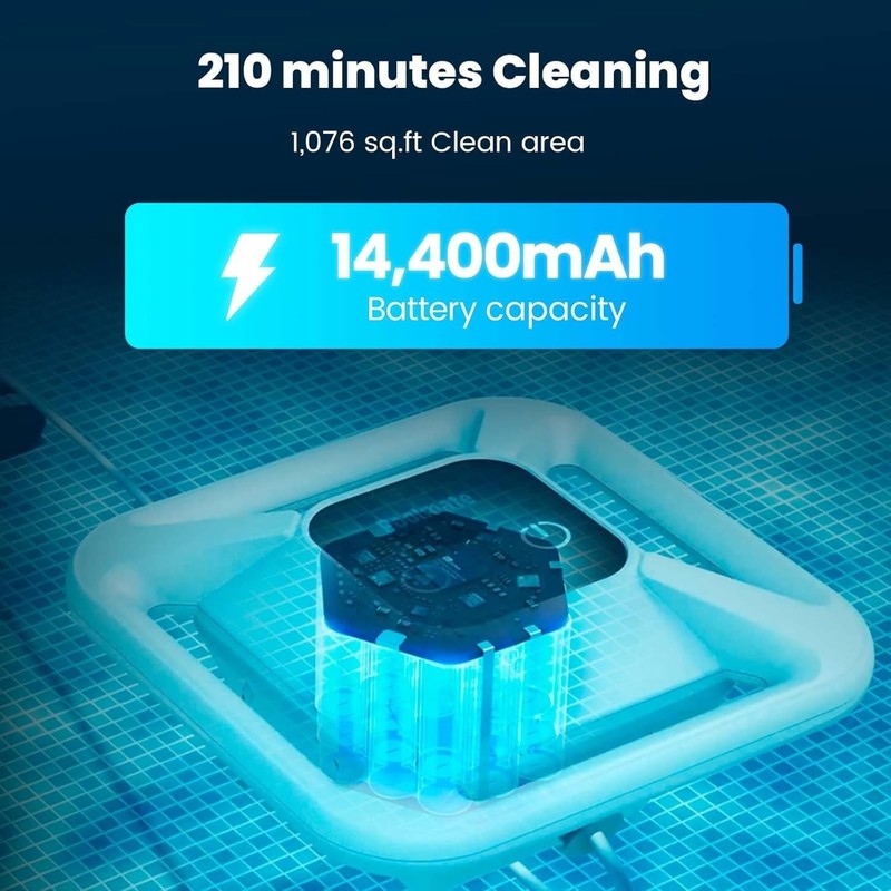 Chasing Hydro 4 Cordless Robotic Pool Cleaner, Pool Cleaners for Inground Pools gallery