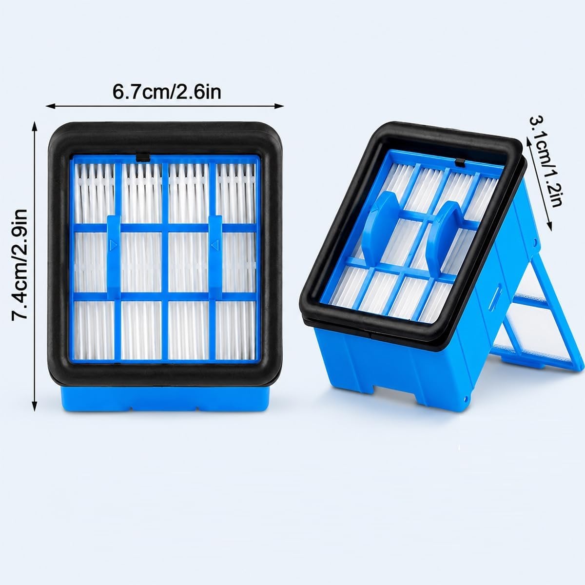 4 Pack Filter Replacement For l CrossWave OmniForce Edge OmniFind Vacuum gallery