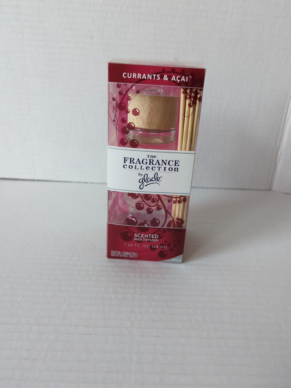 Glade The Fragrance Collection Currants & Acai Scented Reed Diffuser New NOS gallery