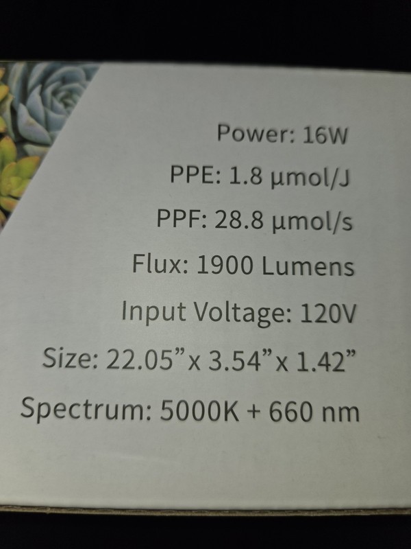 DYMOND BoostGro LED Grow Light Full Spectrum Linkable 5000K Daylight + 660nm 2’ gallery