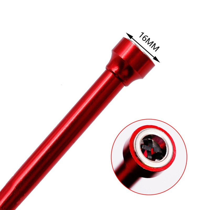 2PC Pick Up Tool 62cm Flexible Claw Magnetic LED Picker 4-Claw Trash Grabber Red gallery